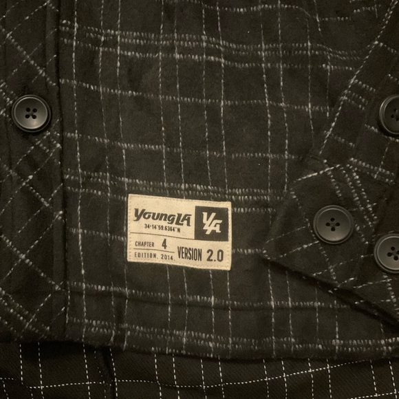 YoungLA Hooded Flannel - Picture 2 of 3